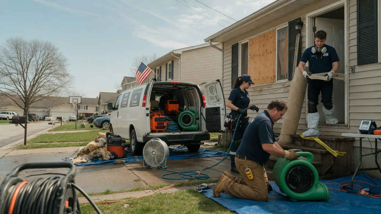 Water Damage Restoration in Kingsland, TX near me